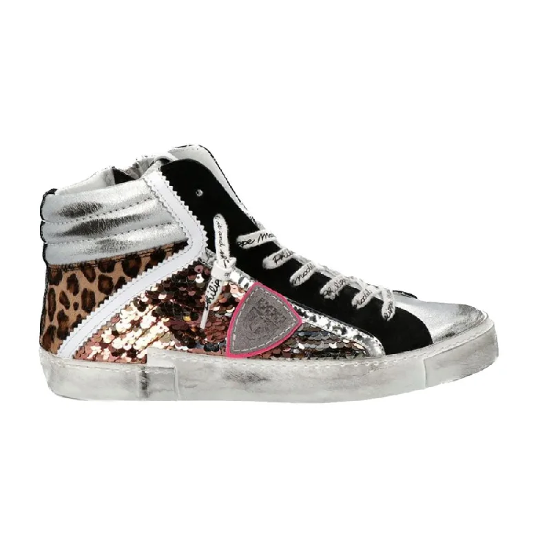 Wide - Width Women's Sneakers for Comfortable Fit for Those with Wider FeetPhilippe Model Elegant Leather Sneakers with Sequin Women's Details Wide - Width Women's Sneakers for Comfortable Fit for Those with Wider FeetPhilippe Model Elegant Leather Sneakers with Sequin Women's Details