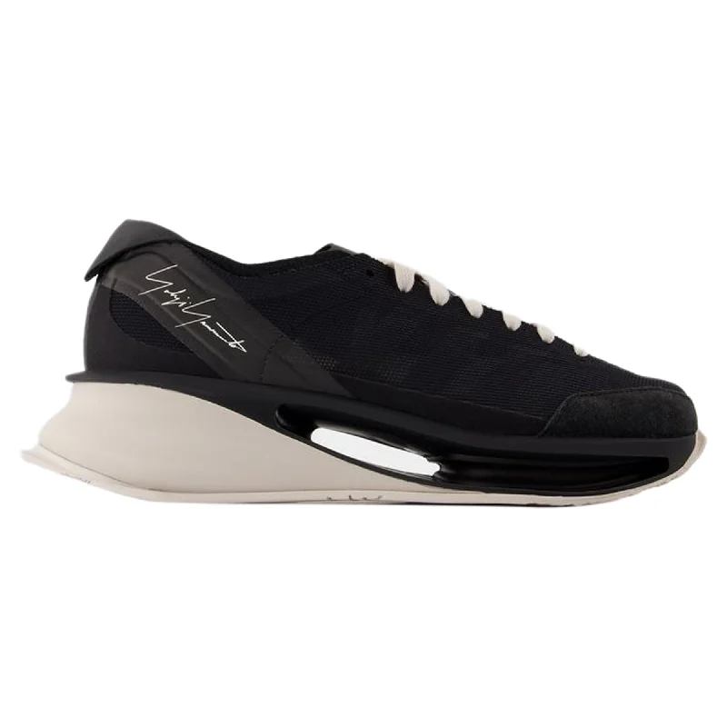 Lightweight Knit Women's Sneakers with Arch Support for All - Day ComfortS Gendo Run Sneakers - Y-3 - Leather - Black Lightweight Knit Women's Sneakers with Arch Support for All - Day ComfortS Gendo Run Sneakers - Y-3 - Leather - Black