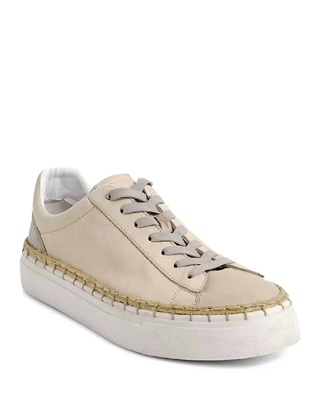 Women's Sneakers with Heel - Stabilizing Technology for Better Balance During RunningScotty Sneaker In Beige/tan Women's Sneakers with Heel - Stabilizing Technology for Better Balance During RunningScotty Sneaker In Beige/tan