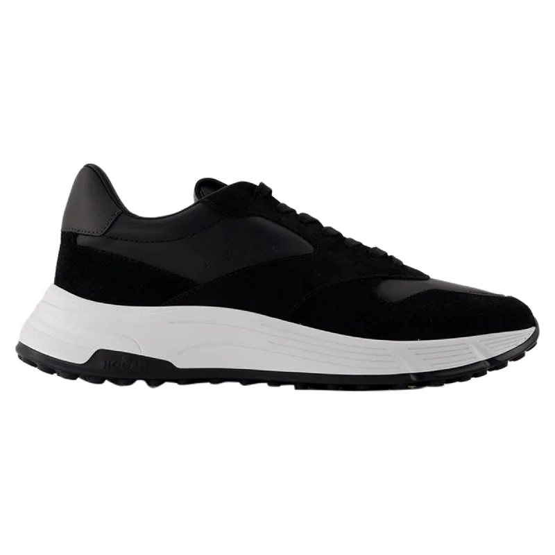 High - Top Women's Leather Sneakers in Black for a Stylish and Durable OptionSneakers - Hogan - Leather - Black High - Top Women's Leather Sneakers in Black for a Stylish and Durable OptionSneakers - Hogan - Leather - Black