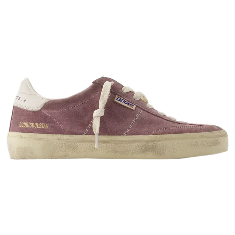 Low - Top Women's Tennis Sneakers in Bright Neon for a Pop of Color on the CourtSoul Star Sneakers - Golden Goose Deluxe Brand - Leather - Purple Low - Top Women's Tennis Sneakers in Bright Neon for a Pop of Color on the CourtSoul Star Sneakers - Golden Goose Deluxe Brand - Leather - Purple