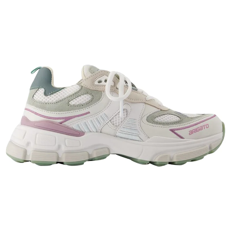 Women's Sneakers with Heel - Stabilizing Technology for Better Balance During RunningSphere Runner Sneakers - Axel Arigato - Leather - White Women's Sneakers with Heel - Stabilizing Technology for Better Balance During RunningSphere Runner Sneakers - Axel Arigato - Leather - White