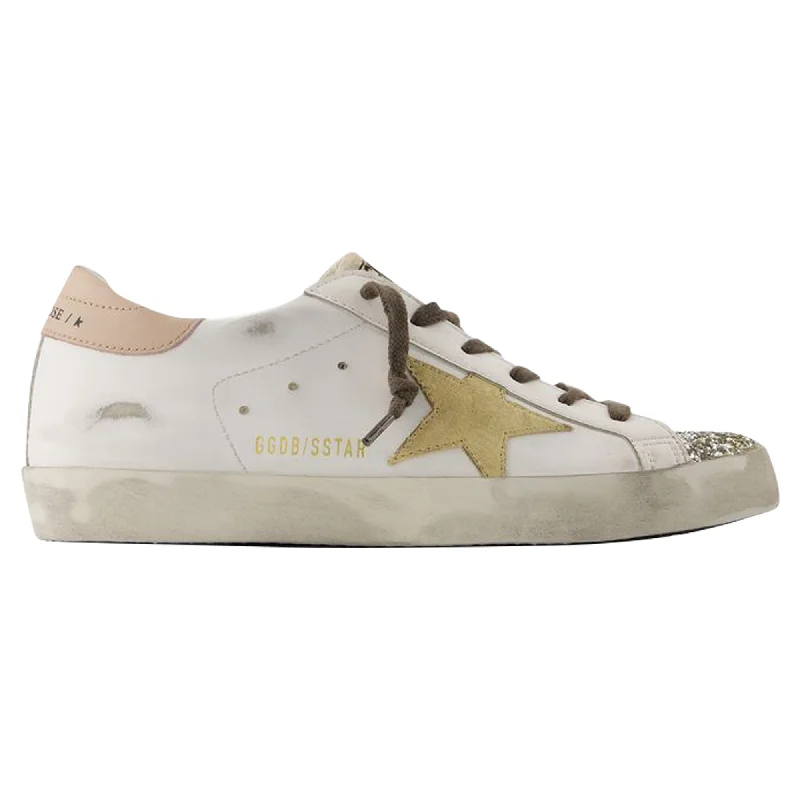Retro - Style Women's Sneakers in Pastel Colors for a Nostalgic and Fashionable VibeSuper Star Sneakers - Golden Goose Deluxe Brand - Leather - White Retro - Style Women's Sneakers in Pastel Colors for a Nostalgic and Fashionable VibeSuper Star Sneakers - Golden Goose Deluxe Brand - Leather - White