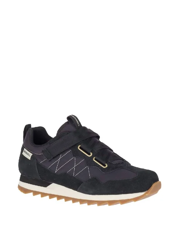 Low - Top Women's Tennis Sneakers in Bright Neon for a Pop of Color on the CourtWomen's Alpine Cross Sneaker In Black Low - Top Women's Tennis Sneakers in Bright Neon for a Pop of Color on the CourtWomen's Alpine Cross Sneaker In Black