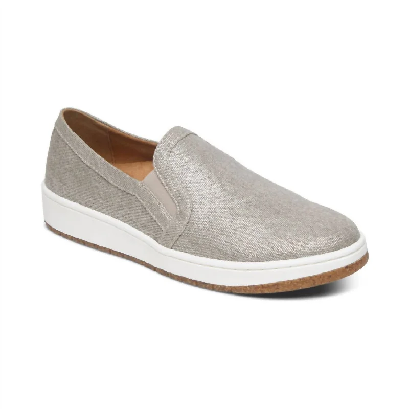 Sparkly Rhinestone - Embellished Women's Sneakers for a Glamorous and Eye - Catching LookWomen's Cameron Slip On Sneaker In Taupe Sparkly Rhinestone - Embellished Women's Sneakers for a Glamorous and Eye - Catching LookWomen's Cameron Slip On Sneaker In Taupe