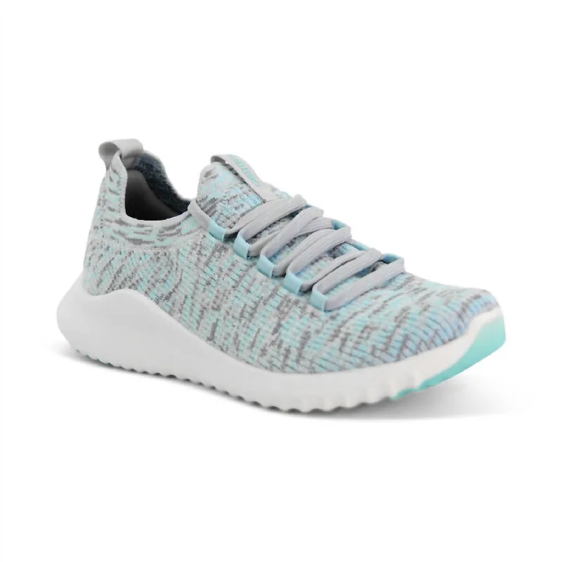 Women's Sneakers with Heel - Stabilizing Technology for Better Balance During RunningWomen's Carly Arch Support Sneakers In Sky Blue Multi Women's Sneakers with Heel - Stabilizing Technology for Better Balance During RunningWomen's Carly Arch Support Sneakers In Sky Blue Multi
