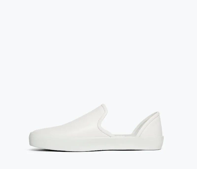 Breathable Mesh Women's Running Sneakers with Reflective Trim for Nighttime JoggingWomen's Eddy Dorsay Sneaker In White Calf Breathable Mesh Women's Running Sneakers with Reflective Trim for Nighttime JoggingWomen's Eddy Dorsay Sneaker In White Calf