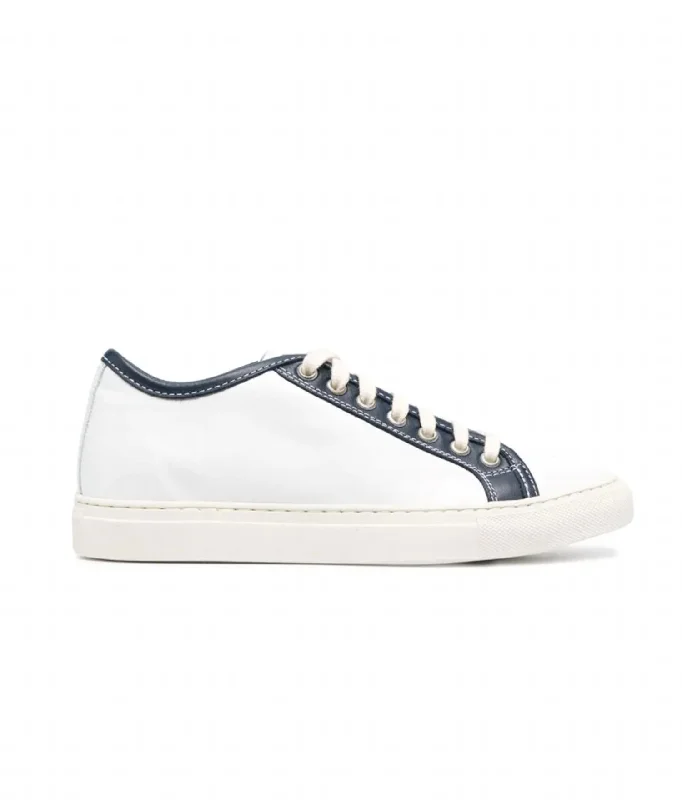 Foldable Women's Travel Sneakers for Compact Storage in LuggageWomen's Frida Concealed Nappa Sneakers In Navy Foldable Women's Travel Sneakers for Compact Storage in LuggageWomen's Frida Concealed Nappa Sneakers In Navy