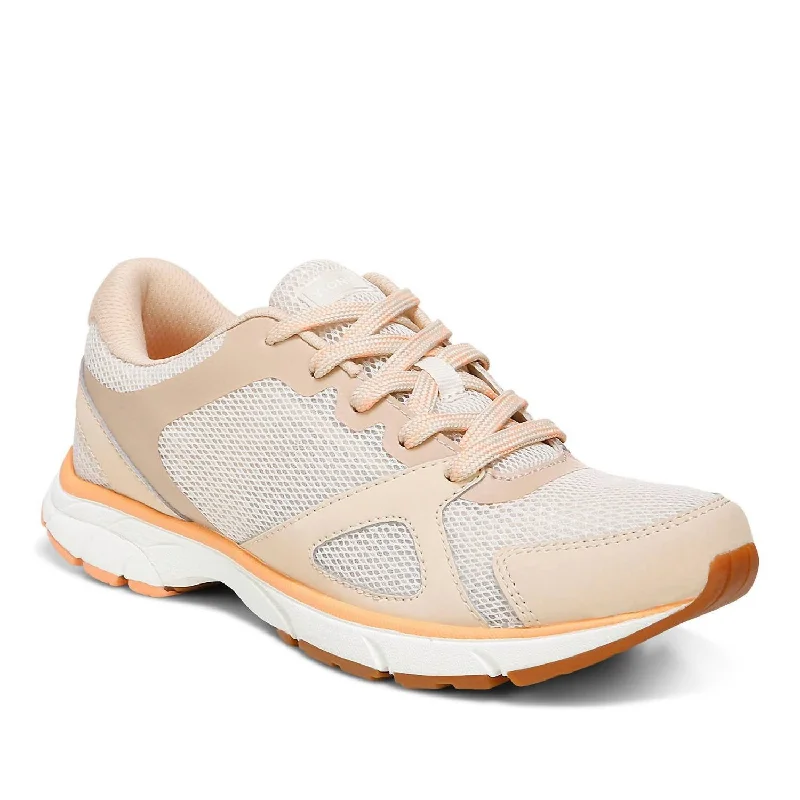 Low - Top Women's Tennis Sneakers in Bright Neon for a Pop of Color on the CourtWomen's Tokyo Sneaker - Medium Width In Cream Low - Top Women's Tennis Sneakers in Bright Neon for a Pop of Color on the CourtWomen's Tokyo Sneaker - Medium Width In Cream